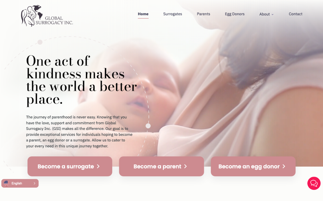 Global Surrogacy Website